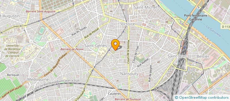 localisation de l'entreprise MONSIEUR GERAUD LE HARIVEL DE GONNEVILLE à BORDEAUX