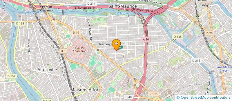 localisation de l'entreprise MONSIEUR GERAUD LOUBEYRE à MAISONS-ALFORT