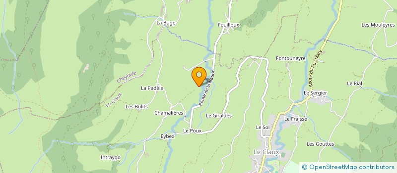 localisation de l'entreprise MONSIEUR GERAUD MOINS à RIOM-ES-MONTAGNES