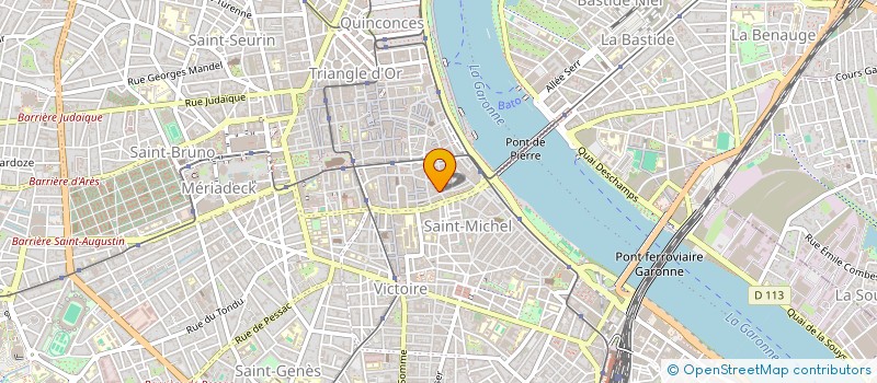 localisation de l'entreprise MONSIEUR GERAUD PESSAYRE-VIRAT  BORDEAUX