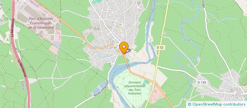 localisation de l'entreprise MONSIEUR GERAUD RAMONAT  CANET