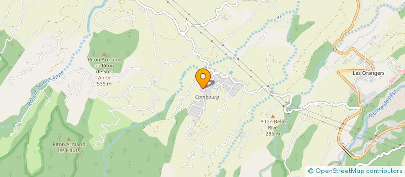 localisation de l'entreprise MONSIEUR GERAUD TIERNY  SAINT-BENOIT