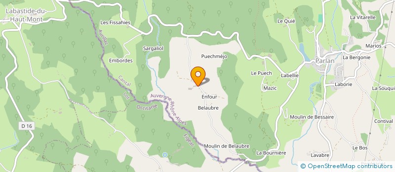 localisation de l'entreprise MONSIEUR GERAUD TOURLAND à OMPS
