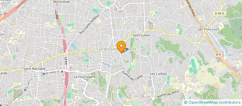 localisation de l'entreprise MONSIEUR GERAYR BAGHBOUDARIAN à MARSEILLE