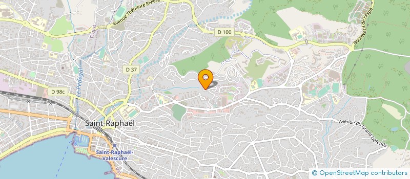 localisation de l'entreprise MONSIEUR GERBERT FAGOT  SAINT-RAPHAEL