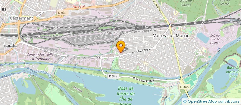 localisation de l'entreprise MONSIEUR GERBY TONI MAYA TEKAVANGA  VAIRES-SUR-MARNE