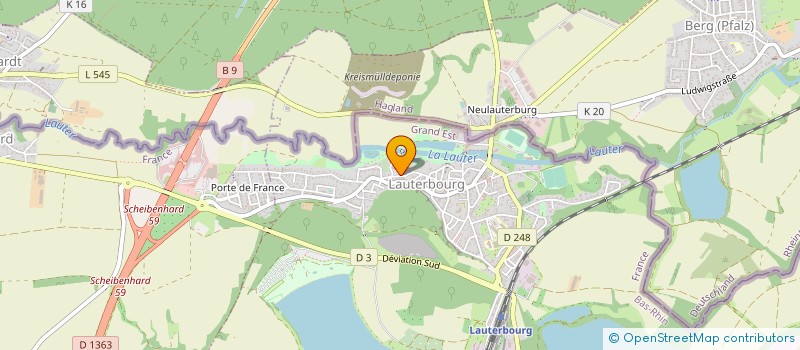 localisation de l'entreprise MONSIEUR GERD BARTEL  LAUTERBOURG