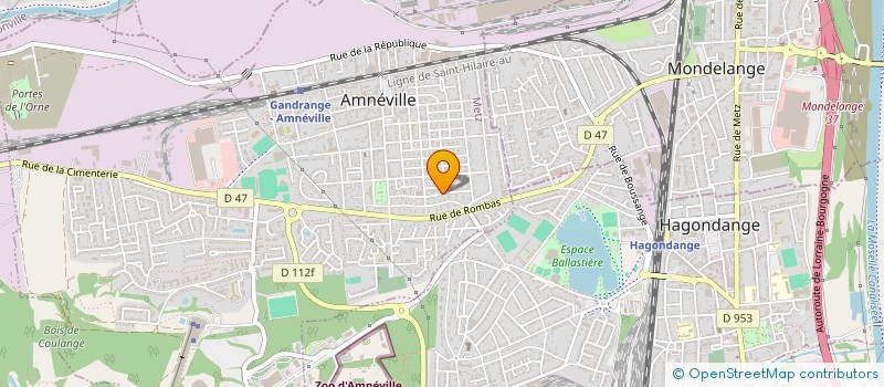 localisation de l'entreprise MONSIEUR GERELD VERRIER  AMNEVILLE