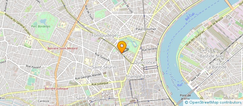 localisation de l'entreprise MONSIEUR GEREMANO FERNANDES à BORDEAUX