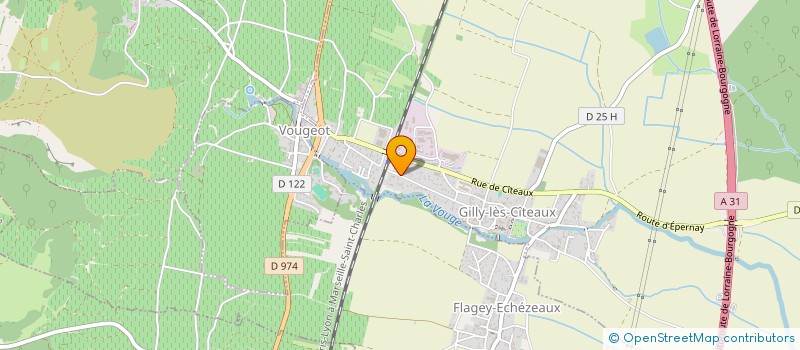 localisation de l'entreprise MONSIEUR GEREMY BOIVIN  GILLY-LES-CITEAUX