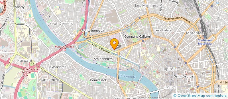 localisation de l'entreprise MONSIEUR GEREMY CAMBUS à TOULOUSE
