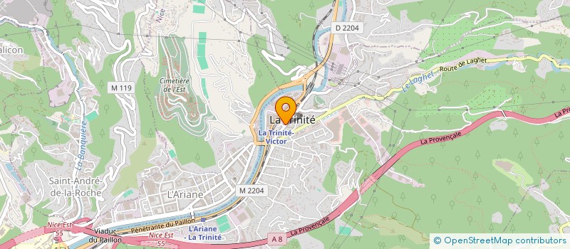 localisation de l'entreprise MONSIEUR GEREMY DIGIOVANNI à LA TRINITE
