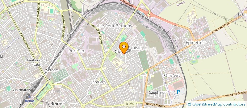 localisation de l'entreprise MONSIEUR GERGES GABRYAL  REIMS