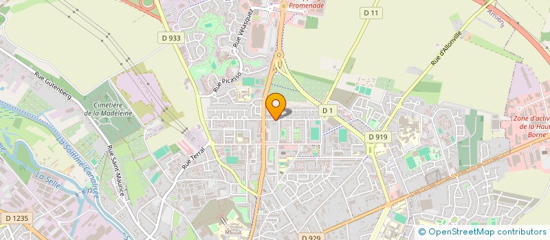 localisation de l'entreprise MONSIEUR GERGISH KIBROM WELDEMARYAM à AMIENS