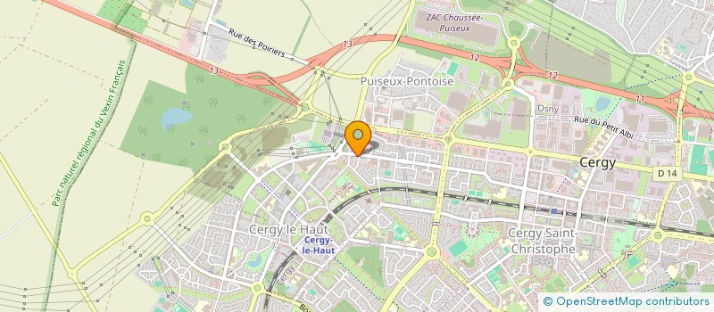 localisation de l'entreprise MONSIEUR GERHARD GREINER  CERGY