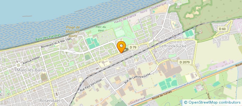 localisation de l'entreprise MONSIEUR GERHARD MATZKEIT à DUNKERQUE
