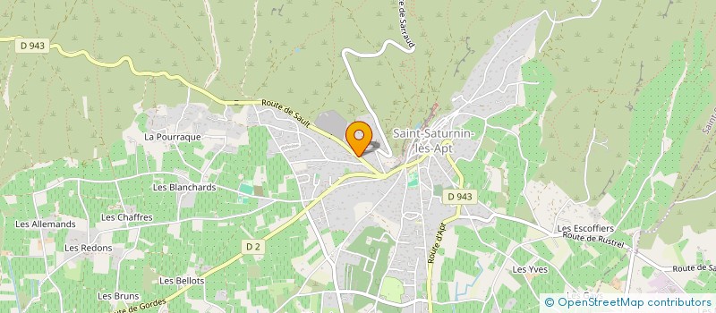 localisation de l'entreprise MONSIEUR GERHARD RAUSCH  SAINT-SATURNIN-LES-APT