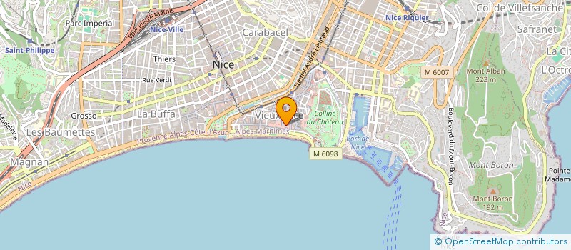 localisation de l'entreprise MONSIEUR GERHARD SCHLEGTENDAL à NICE