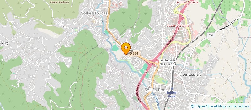 localisation de l'entreprise MONSIEUR GERIC AKBARI JAVID  SOLLIES-PONT