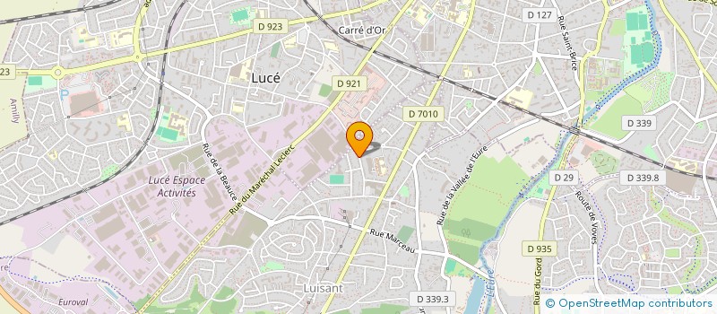 localisation de l'entreprise MONSIEUR GERLIN MUKAM FOTSING à LUISANT