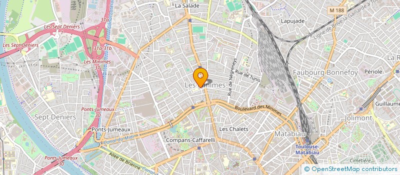 localisation de l'entreprise MONSIEUR GERMAIN ACHY  TOULOUSE