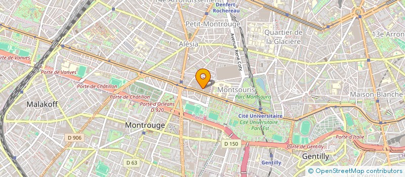 localisation de l'entreprise MONSIEUR GERMAIN ADAWOUSSO  PARIS