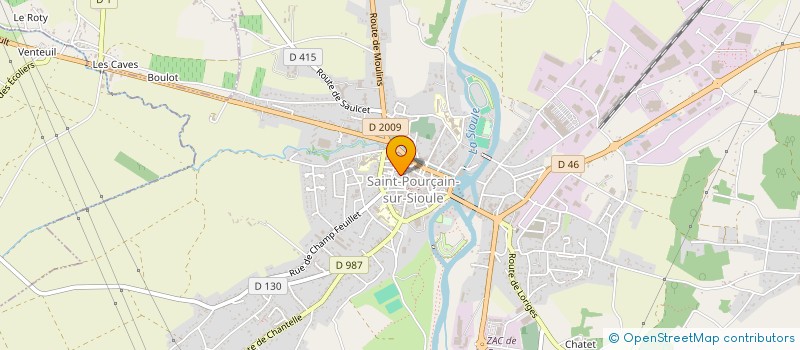 localisation de l'entreprise MONSIEUR GERMAIN ARCHY  SAINT-POURCAIN-SUR-SIOULE