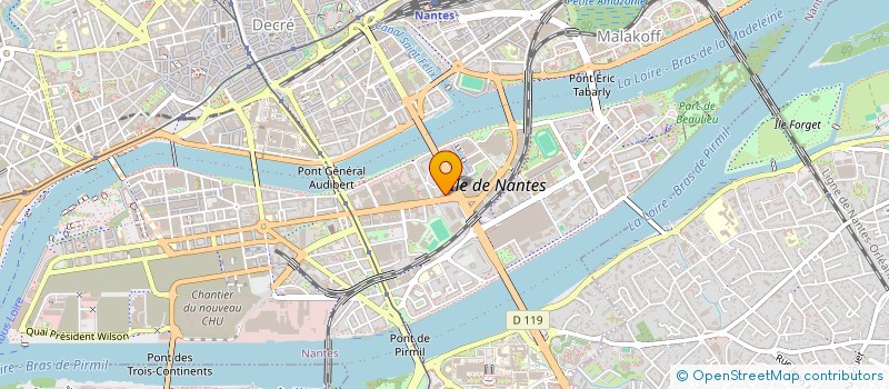 localisation de l'entreprise MONSIEUR GERMAIN AUBERT à NANTES
