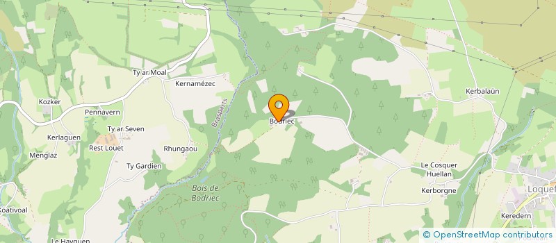 localisation de l'entreprise MONSIEUR GERMAIN BERTHELEME  LOQUEFFRET