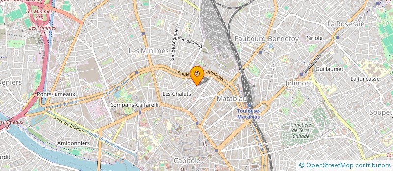localisation de l'entreprise MONSIEUR GERMAIN BIGNON à TOULOUSE