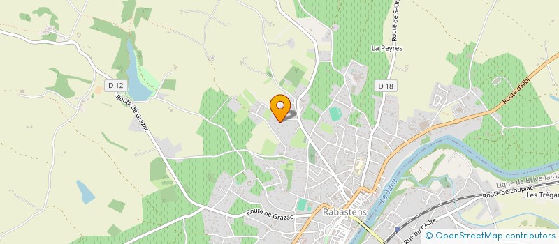 localisation de l'entreprise MONSIEUR GERMAIN BOFFELLI à RABASTENS