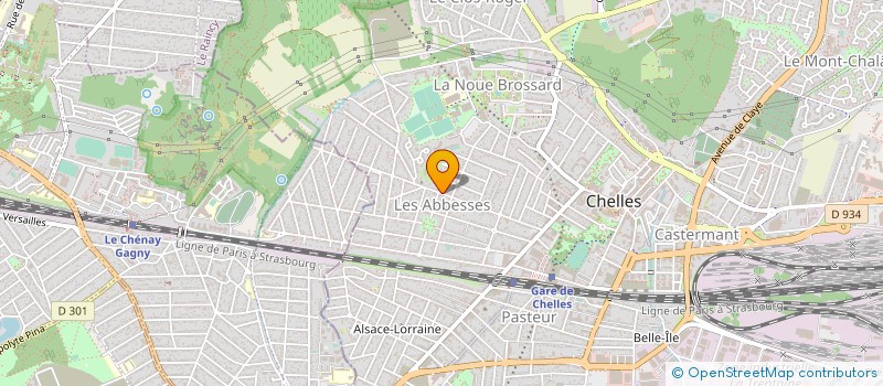 localisation de l'entreprise MONSIEUR GERMAIN BOGLIONI à CHELLES
