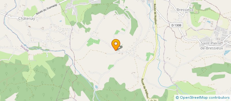 localisation de l'entreprise MONSIEUR GERMAIN BREYMAND  SAINT-SIMEON-DE-BRESSIEUX