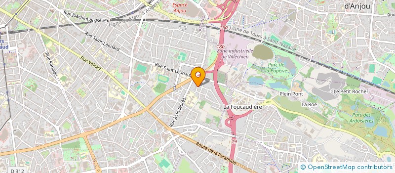 localisation de l'entreprise MONSIEUR GERMAIN CARME à ANGERS