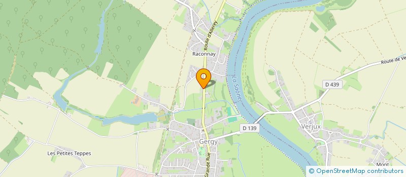 localisation de l'entreprise MONSIEUR GERMAIN COUTACHOT  GERGY