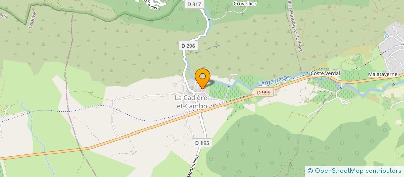 localisation de l'entreprise MONSIEUR GERMAIN CREMER  SAINT-HIPPOLYTE-DU-FORT