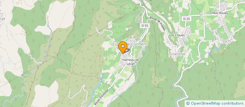 localisation de l'entreprise MONSIEUR GERMAIN DAMOND  ESPIRA-DE-CONFLENT