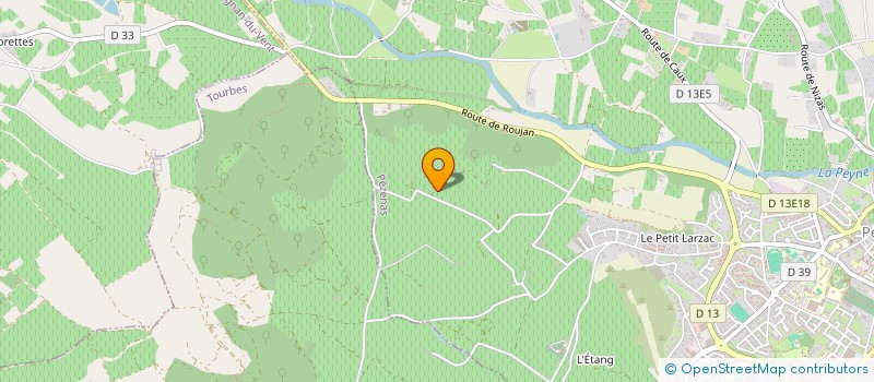 localisation de l'entreprise MONSIEUR GERMAIN DEMESSAZ  PEZENAS