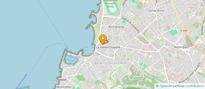 localisation de l'entreprise MONSIEUR GERMAIN DJOUADA  MARSEILLE