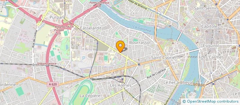 localisation de l'entreprise MONSIEUR GERMAIN DUPONT à TOULOUSE