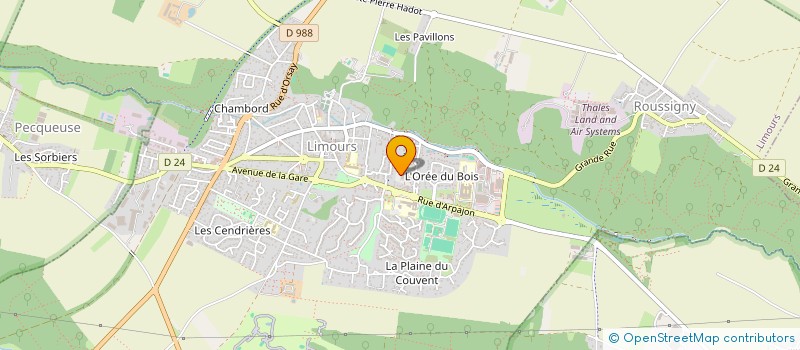 localisation de l'entreprise MONSIEUR GERMAIN FLORENT REVAKA  LIMOURS