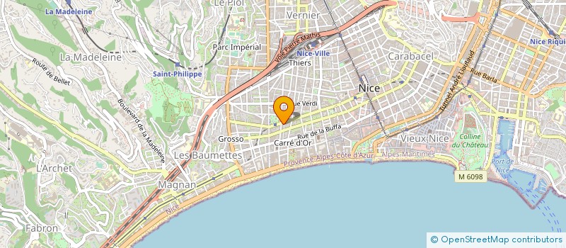 localisation de l'entreprise MONSIEUR GERMAIN FOFANA  NICE