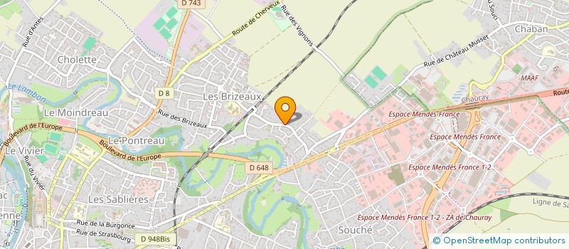 localisation de l'entreprise MONSIEUR GERMAIN GAREL à NIORT