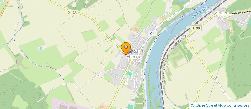 localisation de l'entreprise MONSIEUR GERMAIN GROJEAN  VILLEY-SAINT-ETIENNE