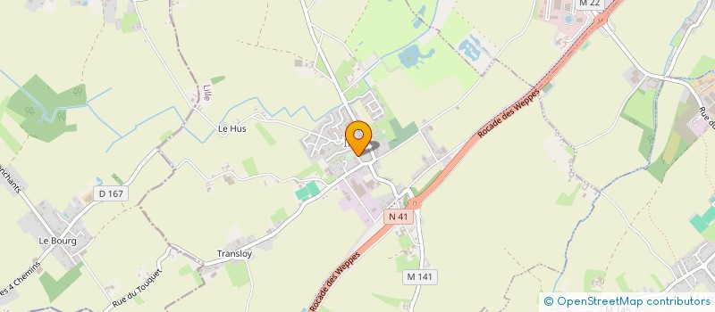 localisation de l'entreprise MONSIEUR GERMAIN GUERLET  ILLIES