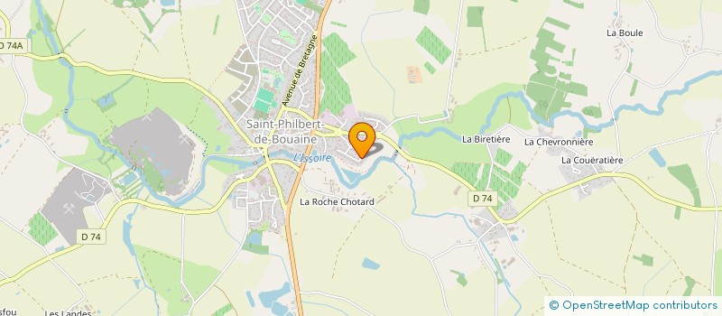 localisation de l'entreprise MONSIEUR GERMAIN HUCHET  SAINT-PHILBERT-DE-BOUAINE