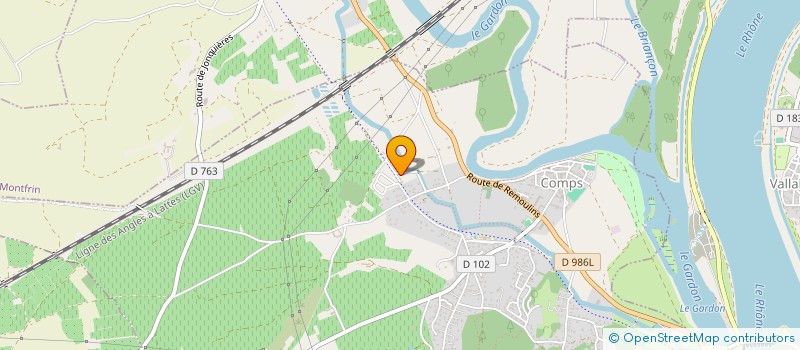 localisation de l'entreprise MONSIEUR GERMAIN HUSSON  COMPS