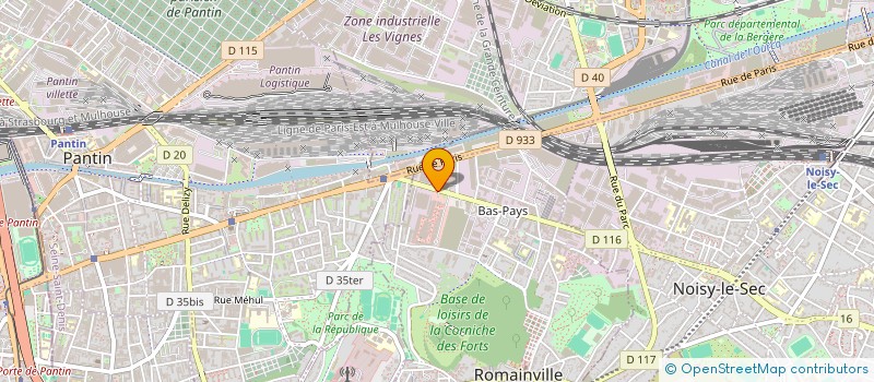 localisation de l'entreprise MONSIEUR GERMAIN JACQUEMIN à ROMAINVILLE