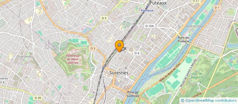 localisation de l'entreprise MONSIEUR GERMAIN JANTCHEU DJANTCHEU à SURESNES