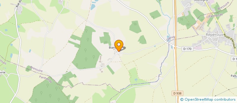 localisation de l'entreprise MONSIEUR GERMAIN JAUNATRE  GLENAY